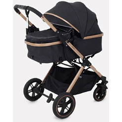 Универсальная коляска MOWbaby Jasper MB022 (3 в 1, черный)