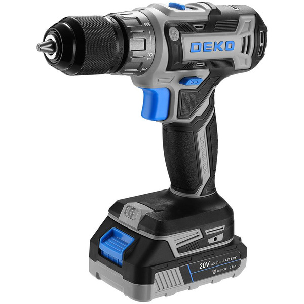 Дрель-шуруповерт Deko DKCD20V PRO (080-1001)