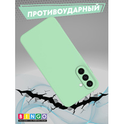 Бампер Bingo Liquid TPU SAMSUNG A17/F17 Зеленый