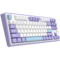 Клавиатура AJAZZ AK870 Gift Switch (фиолетовый/белый/синий)