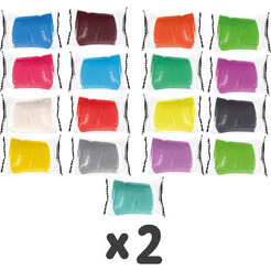 Тесто-пластилин BRAUBERG KIDS 106723 (17 цв.)