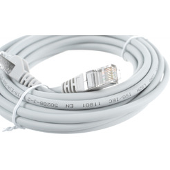 Кабель Lanmaster LAN-PC45/S5E-5.0-GY