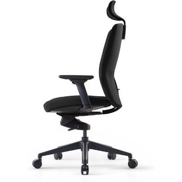 Офисное кресло Bestuhl J2 (черный, черная рама)