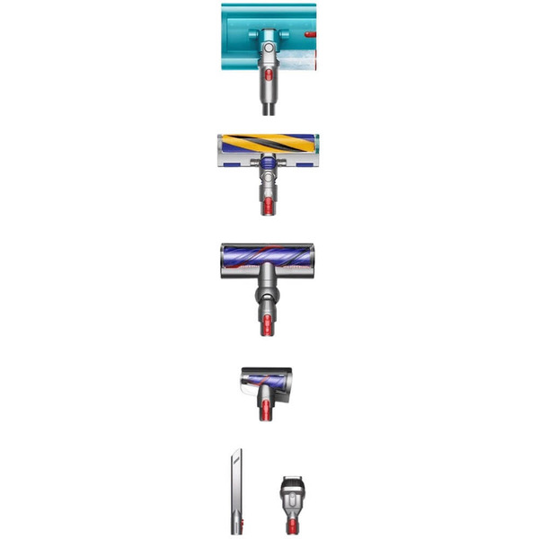 Пылесос вертикальный Dyson V15s Detect Submarine 448799-01(желтый/никель) + Red Line BS-01 16A