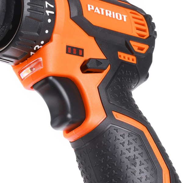 Дрель-шуруповерт PATRIOT BR 369Li (180201369) с 2-мя АКБ и ЗУ