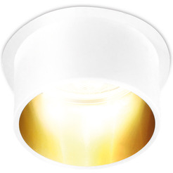Точечный светильник Ambrella light TN201 WH/GD