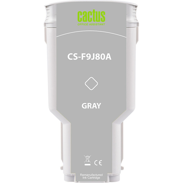 Картридж струйный Cactus CS-P2V72A №730 (серый)