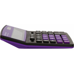 Калькулятор BRAUBERG Extra Color-12-BKLG 250480 (черный/фиолетовый)
