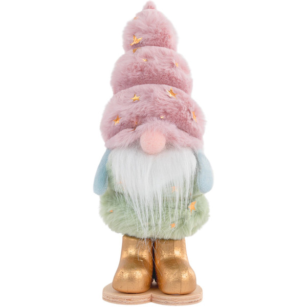 Украшение новогоднее интерьерное ЗОЛОТАЯ СКАЗКА Пушистый гномик 592564