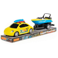 Автомобиль Полесье Турне с катером на прицепе 92540