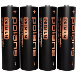 Батарейки щелочные Polaris PB АА (4шт) Premium