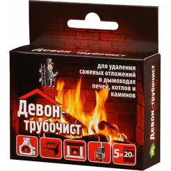 Средство для чистки дымоходов и печных труб Девон Девон-трубочист 100г