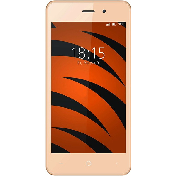 Смартфон BQ-Mobile Fox золотой шампань (BQ-4526)
