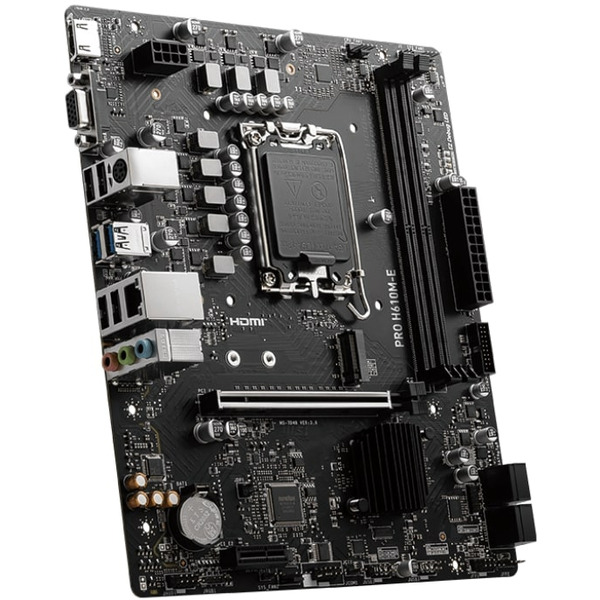 Материнская плата MSI PRO H610M-E