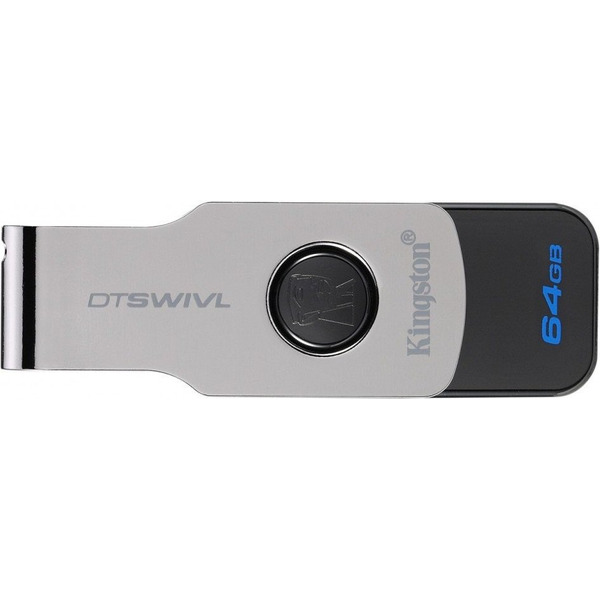 USB Flash Kingston Data Traveler SWIVL 64GB (DTSWIVL/64GB)