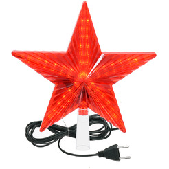 Верхушка на елку VEGAS "Звезда" 55086