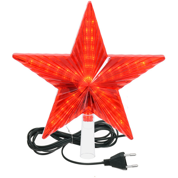 Верхушка на елку VEGAS "Звезда" 55086