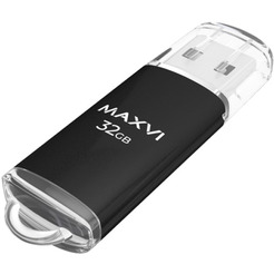 USB флеш-накопитель Maxvi MP 32GB 2.0 black