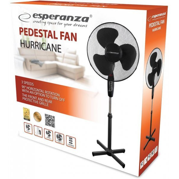 Вентилятор Esperanza EHF001KK