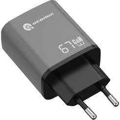 Сетевое зарядное Atomic Voyage G671 GAN 67W USB Type-C 10.199 (темно-серый)