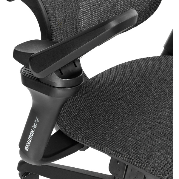 Кресло компьютерное EVOLUTION Zephyr Black