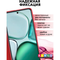 Чехол-книга Bingo Magnetic для HONOR X9c Красный