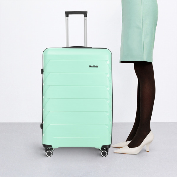 Чемодан DoubleW YF-PP02 (L, бирюзовый)