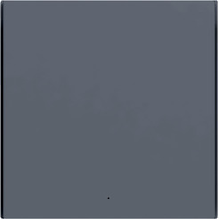 Умный выключатель Aqara Smart Wall Switch H1 WS-EUK03-G одноклавишный с нейтралью (графит)
