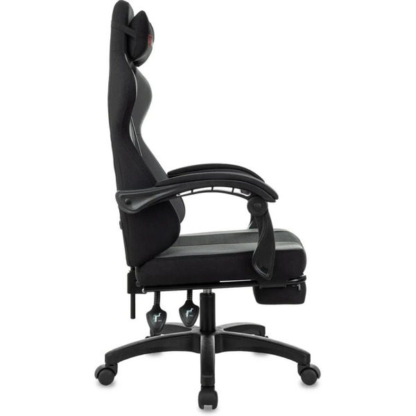 Кресло игровое ZOMBIE Weaver (черный/серый)