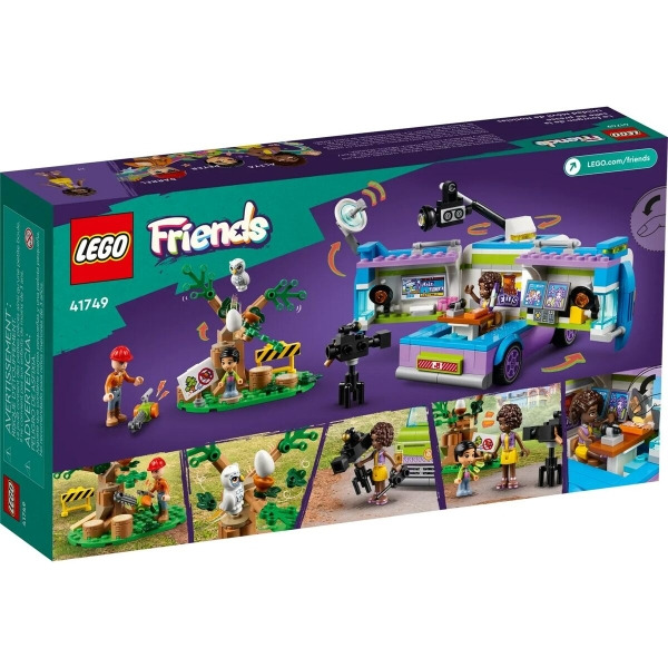 Конструктор LEGO Friends Фургон отдела новостей 41749