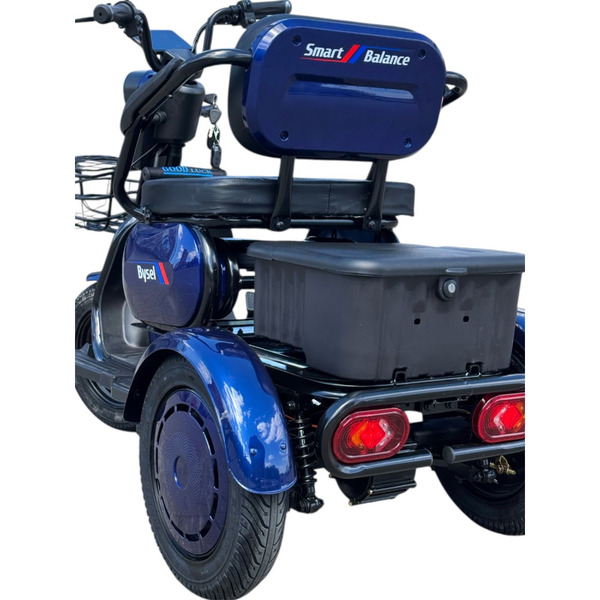 Электротрицикл SmartBalance Bysel (синий)