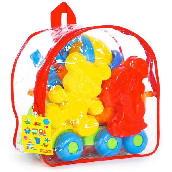 Набор игрушек для песочницы Полесье Кеша №273 4359 (в рюкзаке)