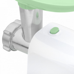 Мясорубка MAUNFELD MF-232WG (белый/зеленый)