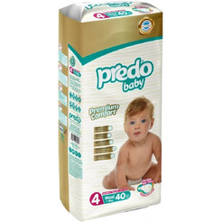Подгузники Predo Baby №4 7-18 кг (40 шт)