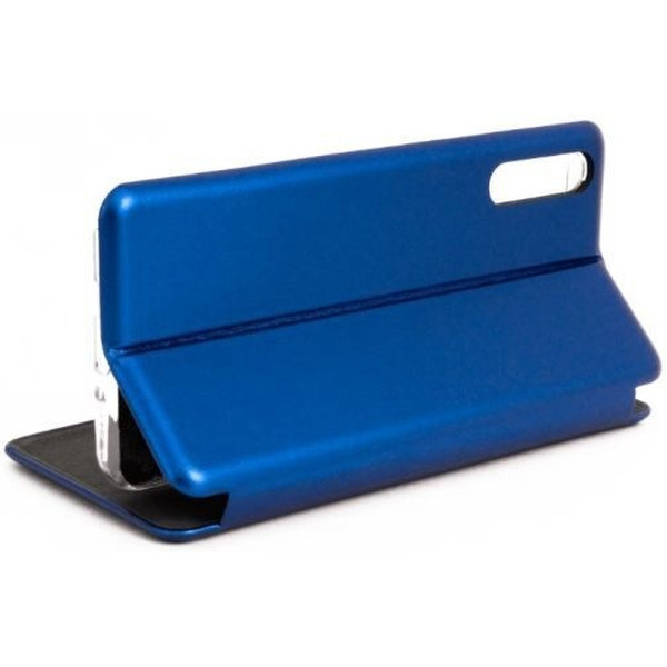 Чехол-книга CASE Magnetic flip для Huawei Y8p (синий)