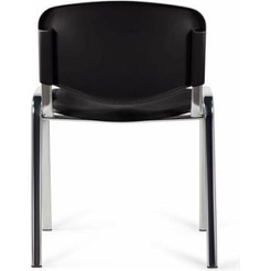 Стул Staff Iso Plast CF-009 (хром/черный)