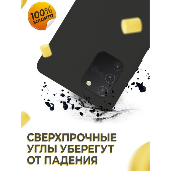 Бампер Bingo Liquid TPU для SAMSUNG Galaxy S10 Lite Черный