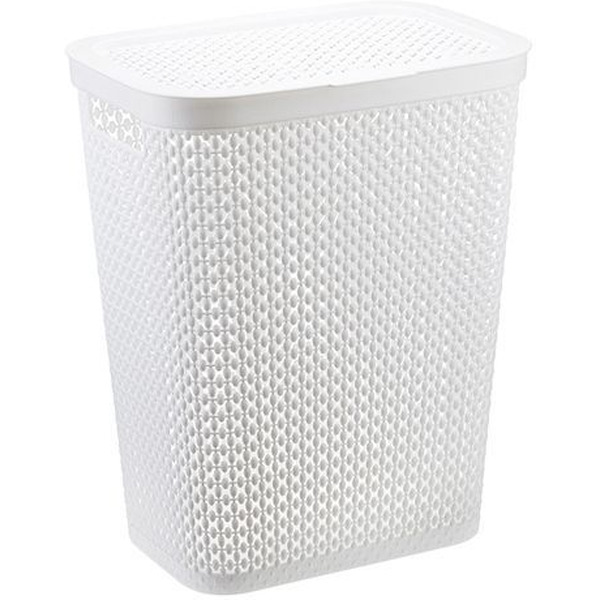 Корзина для белья Idea Пирула М2614 (белый)