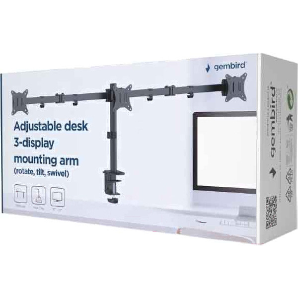 Кронштейн для монитора Gembird MA-D3-01