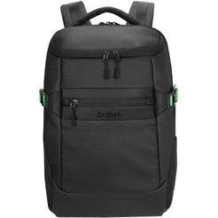 Рюкзак для ноутбука Digma DGBP15G1BK