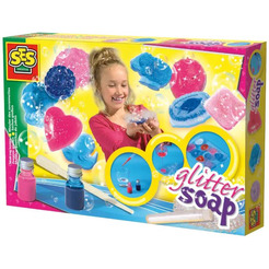 Набор для изготовления мыла SES Creative Сделай мыло с блестками 00910