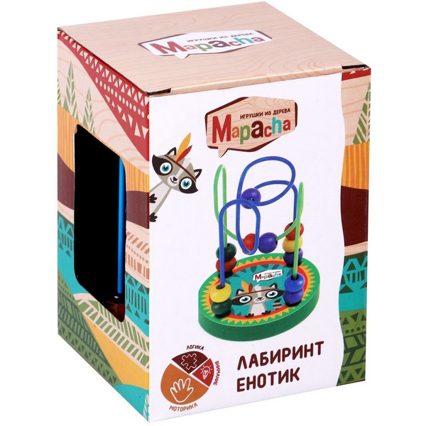 Развивающая игрушка Mapacha Веселый енот 76885