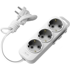 Удлинитель EL-BI Myra 3гн2м c/з (527-010202-311) белый