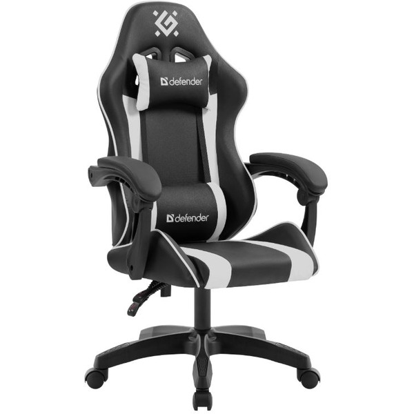 Кресло компьютерное Defender Legas (черный/белый)
