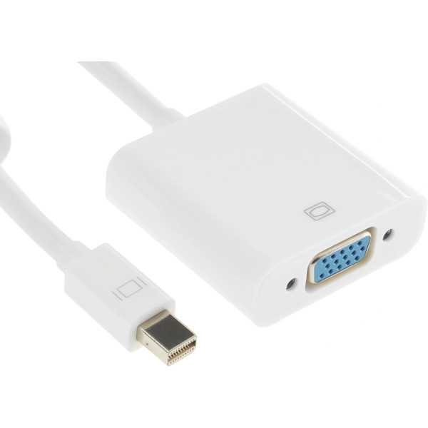 Адаптер Hama VGA (f) miniDisplayPort (m) 0.1м (00053247)