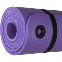 Коврик для йоги и фитнеса Sundays Fitness IR97506 (180x60x1см, фиолетовый)