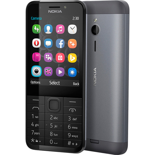 Телефон GSM Nokia 230 Dual SIM Dark Silver