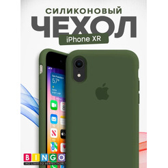 Бампер Bingo Silicone Case для APPLE iPhone XR Зеленый
