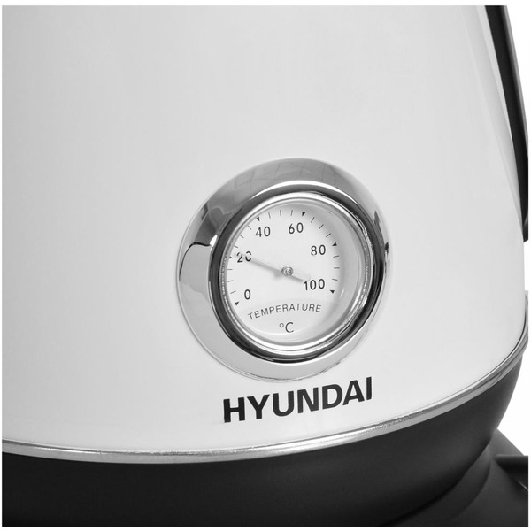 Электрический чайник Hyundai HYK-S4502 жемчужный/черный