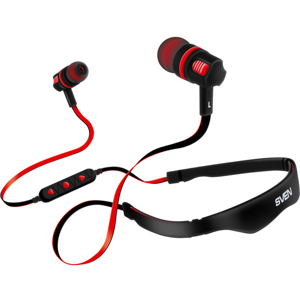 Наушники с микрофоном SVEN E-216B Black-Red